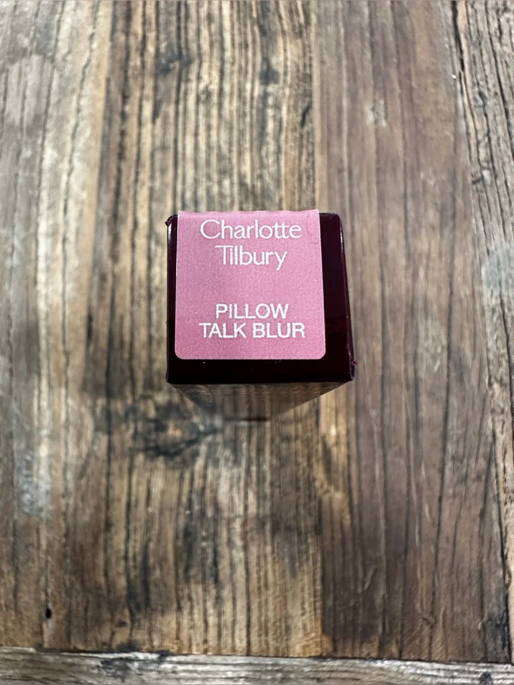 Charlotte Tilbury Airbrush Lip Blur Liquid Lipstick - Deep Burgundy Box